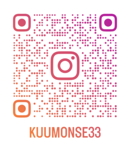 イラストレーターのくぅもんせさんのInstagramのQRコード